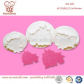 Fondant Decorating Food Grade ABS material Plunger Cutter